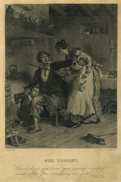 Große Erwartungen: Mrs. Gargery von F.O.C. and McRae, C. John Darley